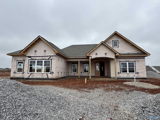 view of property under construction