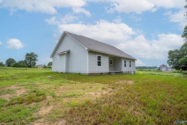 55 Edgewood St, Rainsville, AL 35986 - back of house with crawl space
