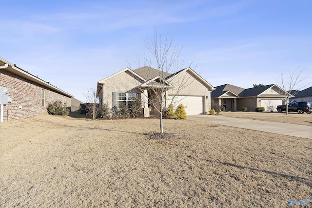 ranch-style house with a garage