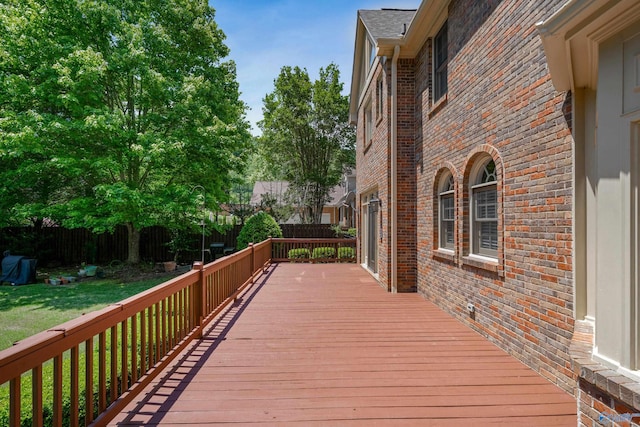 2600 SE Calumet Dr SE, Brownsboro, AL 35741 - view of wooden deck