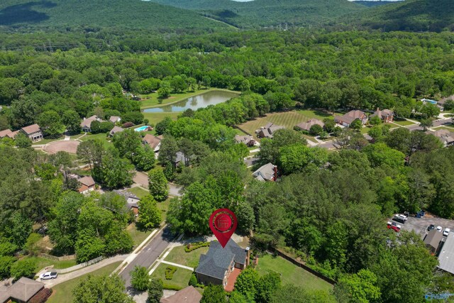 2600 SE Calumet Dr SE, Brownsboro, AL 35741 - view of property location with a heavily wooded area and a large body of water