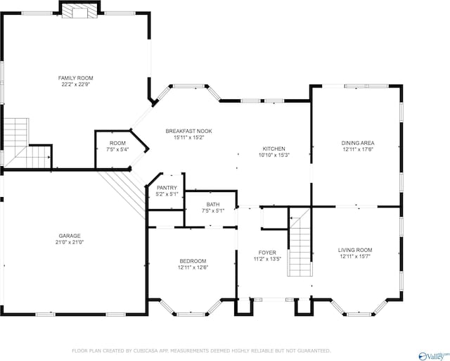 2600 SE Calumet Dr SE, Brownsboro, AL 35741 - floor plan / room layout