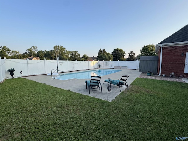 2032 Red Oak Ln NE, Arab, AL 35016 - view of pool with a fenced backyard and a patio area