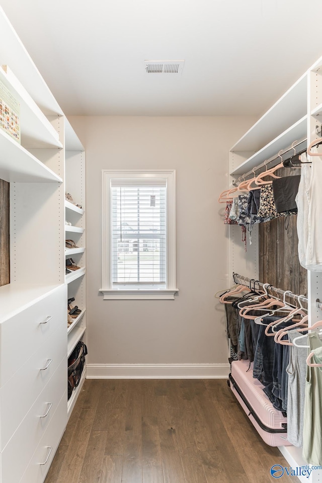 202 Maureen Dr, Madison, AL 35756 - spacious closet featuring dark wood-type flooring