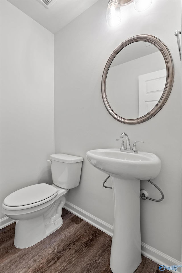 103 Gander Cir, Owens Cross Roads, AL 35763 - half bath featuring wood finished floors