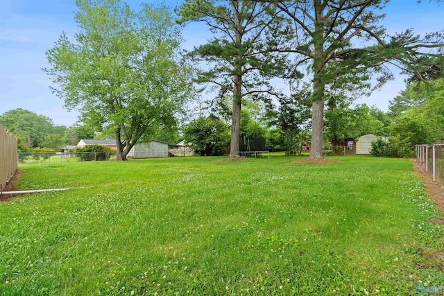 302 Cherry St NW, Hartselle, AL 35640 - view of fenced backyard