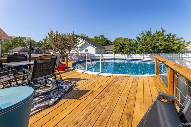 1045 Cove Rd, Southside, AL 35907 - view of swimming pool with a grill, outdoor dining space, a fenced backyard, and a fenced in pool
