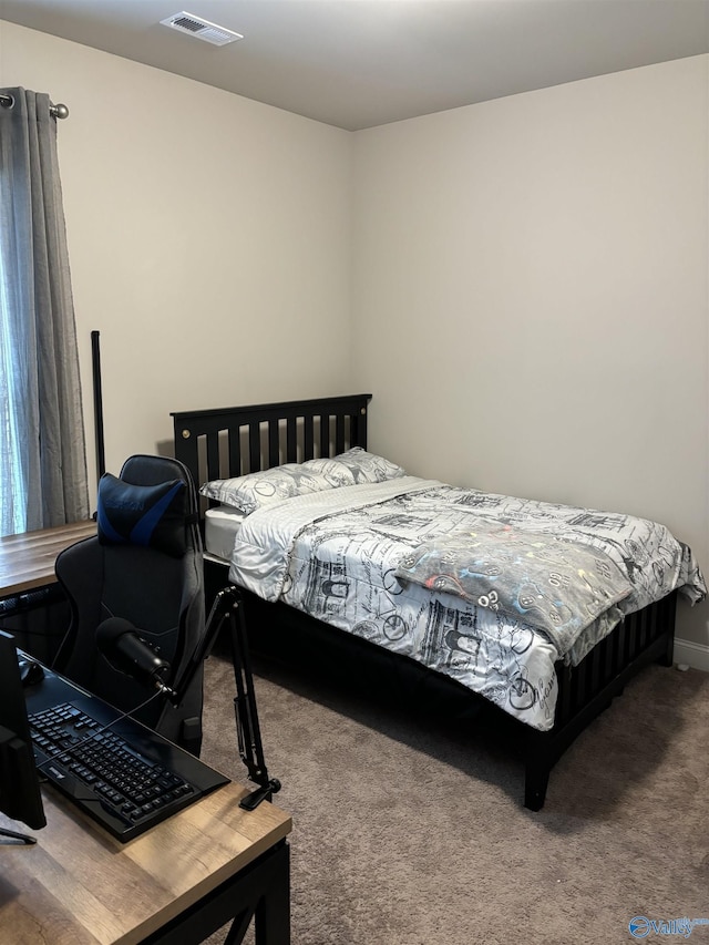 12794 Hudbug Dr, Madison, AL 35756 - bedroom featuring carpet, an office area, and baseboards