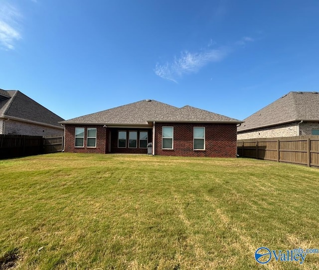 12794 Hudbug Dr, Madison, AL 35756 - back of property with brick siding