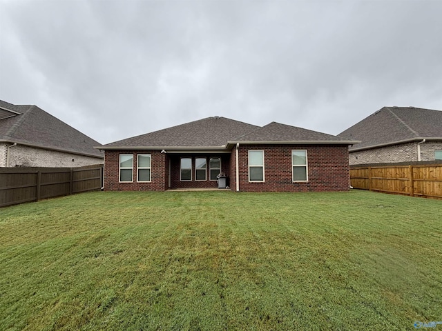 12794 Hudbug Dr, Madison, AL 35756 - back of property with brick siding and a shingled roof