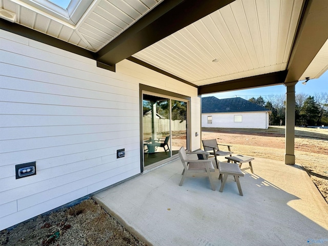 view of patio / terrace