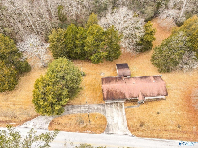 aerial view