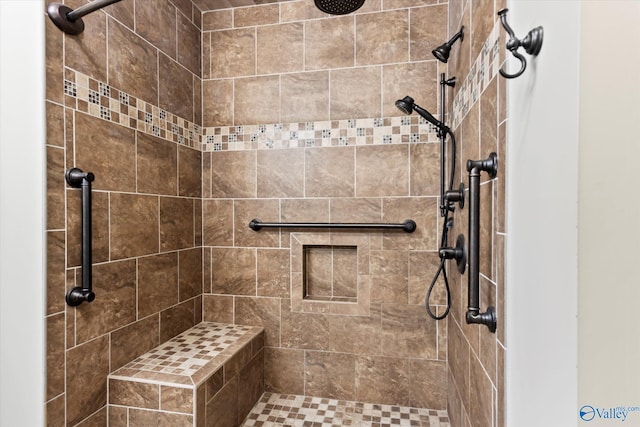full bath featuring a stall shower