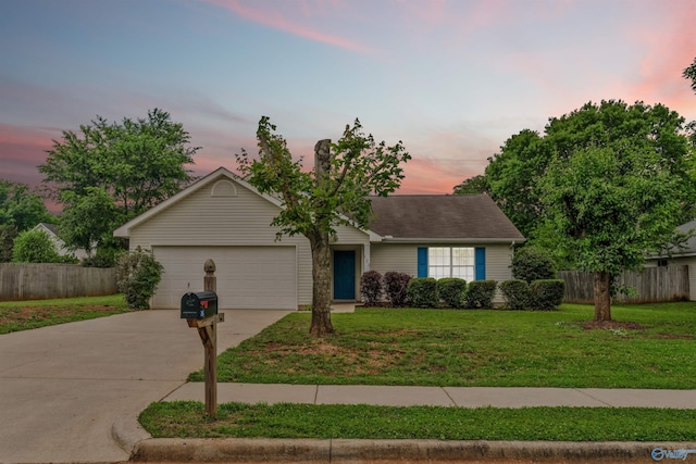 123 Otter Trl, Huntsville, AL 35824 - view of front of home featuring concrete driveway and an attached garage