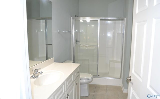 14 Moore Farm Cir NW Unit 14, Huntsville, AL 35806 - full bath with tile patterned floors, a stall shower, and vanity