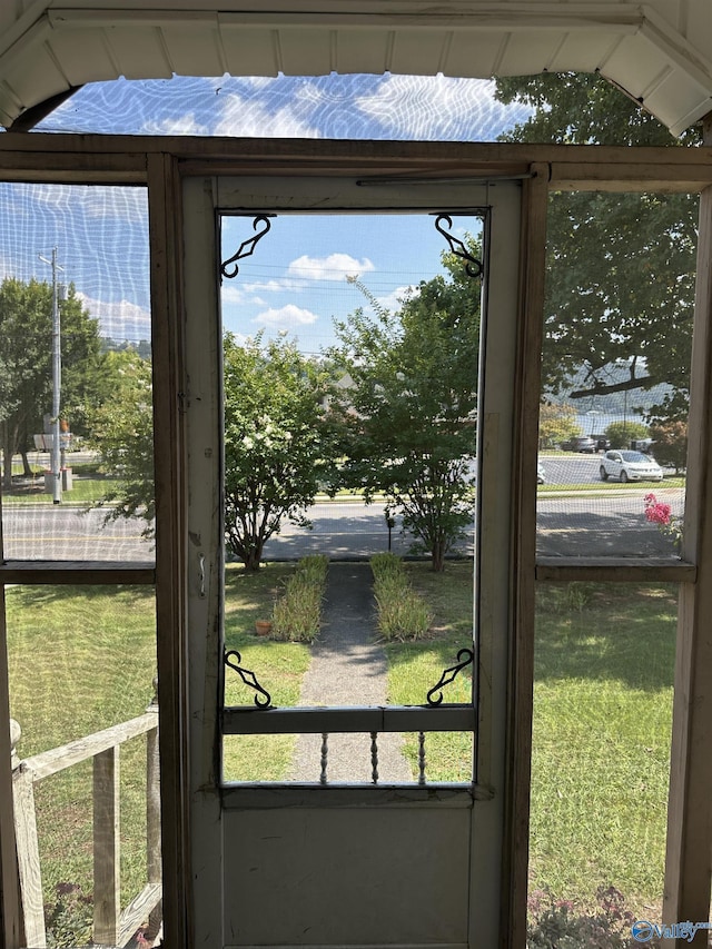 view of entryway