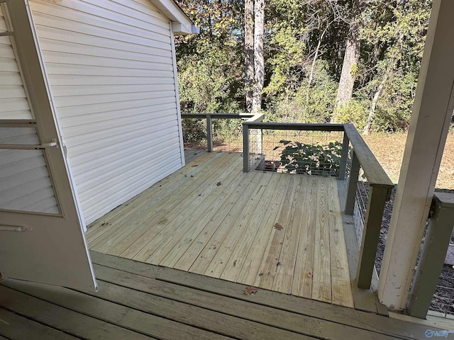 175 County Road 371, Centre, AL 35960 - view of wooden deck