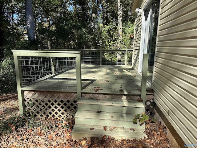 175 County Road 371, Centre, AL 35960 - view of wooden deck
