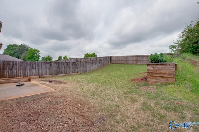 214 Tybee Dr, Madison, AL 35756 - view of yard with a fenced backyard