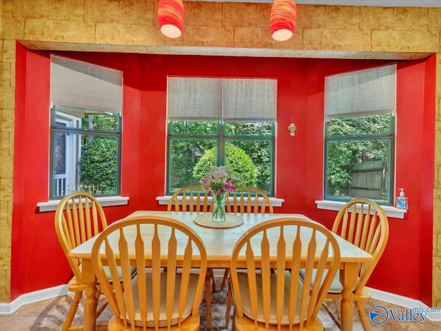 1511 Jason St, Albertville, AL 35950 - dining room with baseboards
