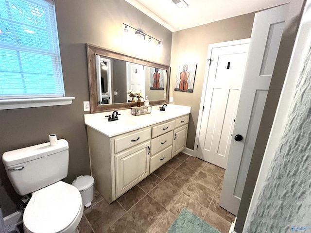 122 Taylor Ridge Rd, Leesburg, AL 35983 - bathroom featuring double vanity and tile patterned floors