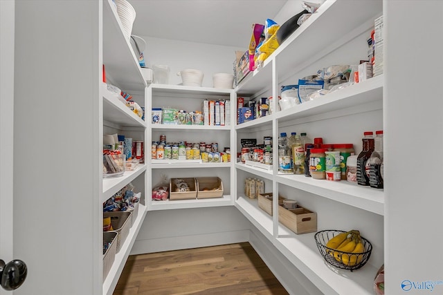 view of pantry