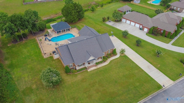 drone / aerial view