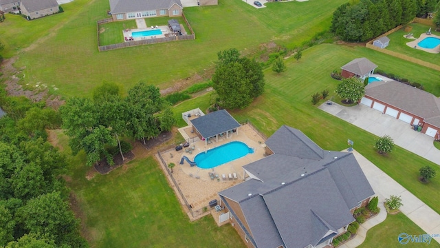 aerial view