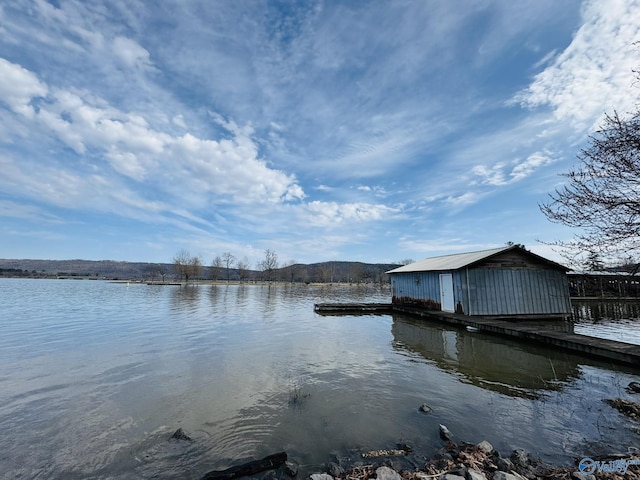 property view of water