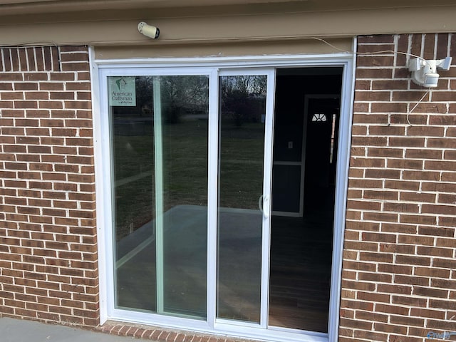 393 Canadian Dr, Scottsboro, AL 35769 - entrance to property with brick siding