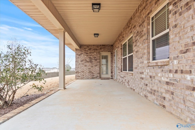 view of patio