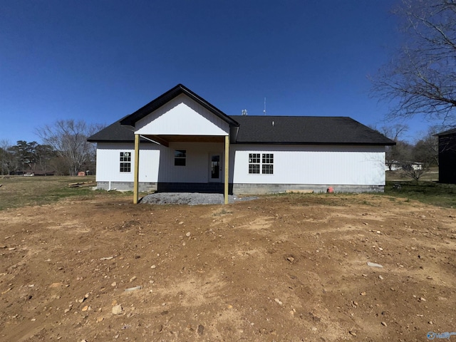 view of rear view of house