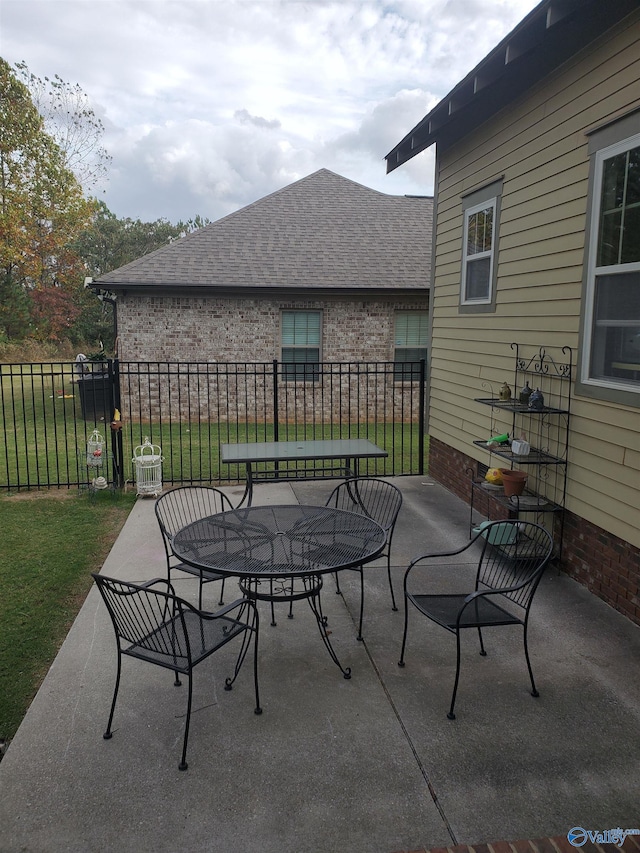 view of patio / terrace