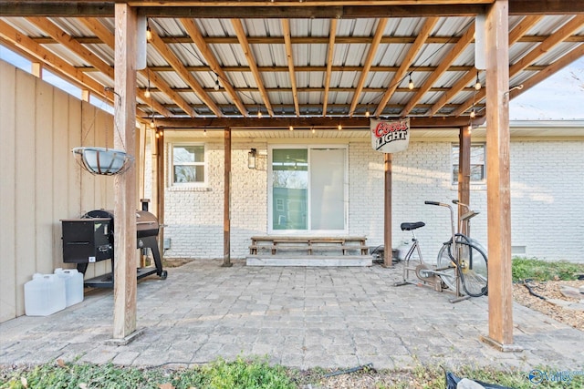 view of patio