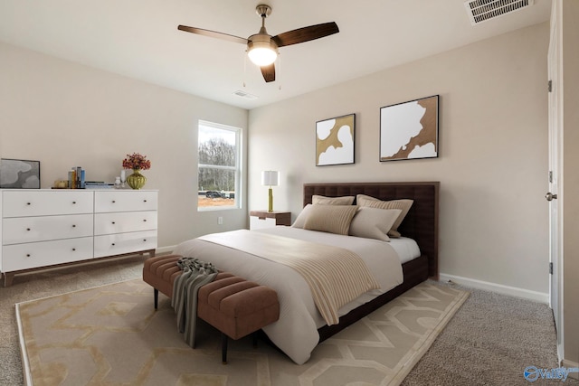 4025 Sherri St SW, Decatur, AL 35603 - carpeted bedroom featuring baseboards and ceiling fan