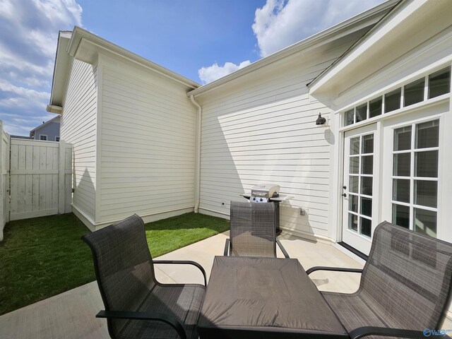 view of patio / terrace