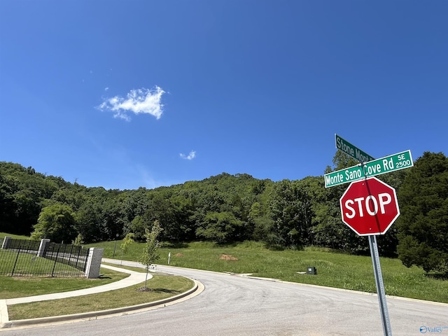 view of road