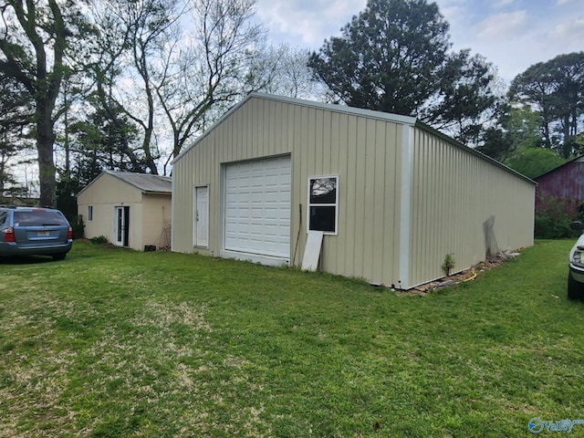 view of outbuilding with an outdoor structure