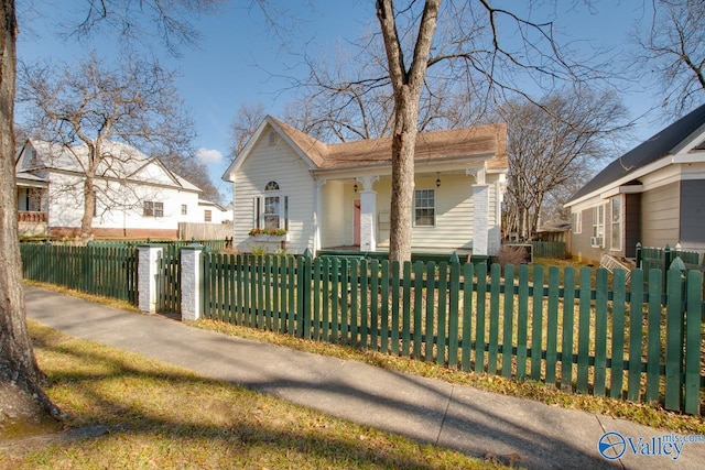 view of bungalow-style house