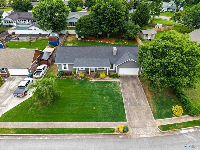 2009 SW Danbury Cir SW, Huntsville, AL 35803 - aerial perspective of suburban area