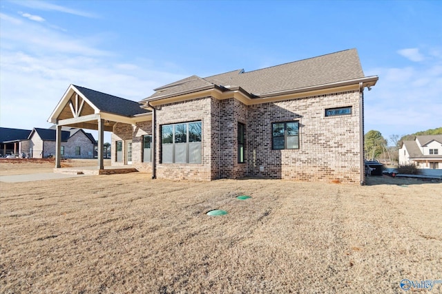 view of rear view of house