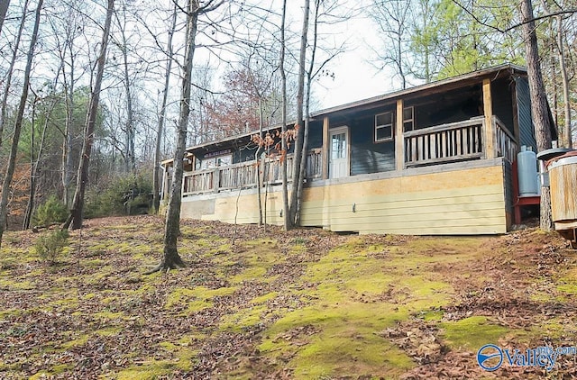 view of manufactured / mobile home