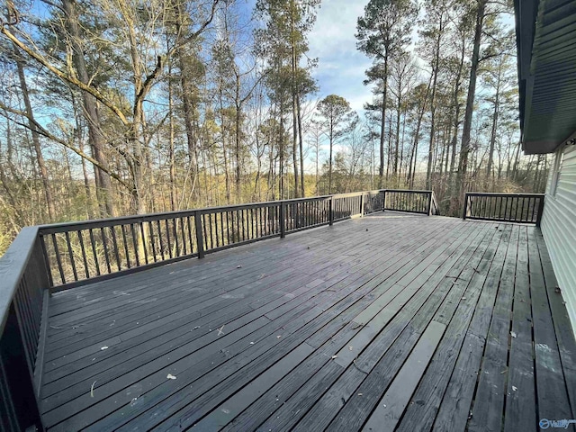 view of deck