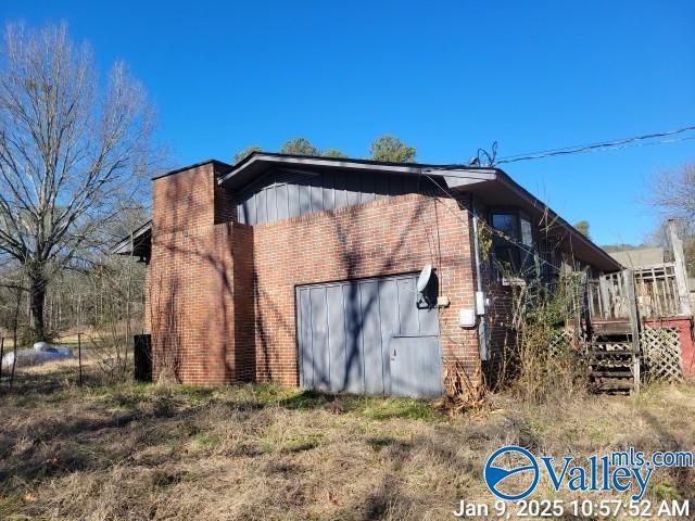 view of side of property