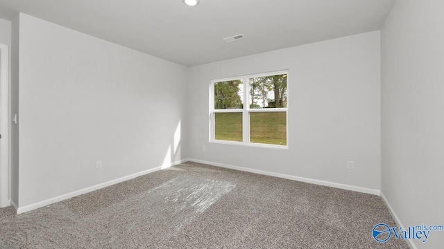 123 Trestle Point Dr, Harvest, AL 35749 - carpeted spare room featuring baseboards and recessed lighting