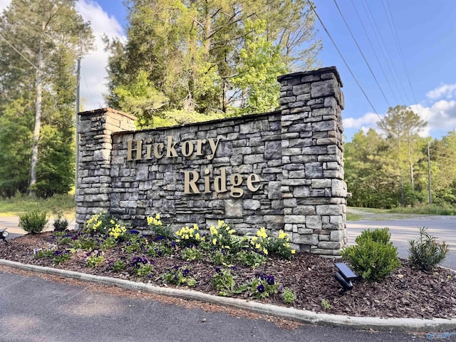166 Hickory Rdg, Glencoe, AL 35905 - view of community / neighborhood sign