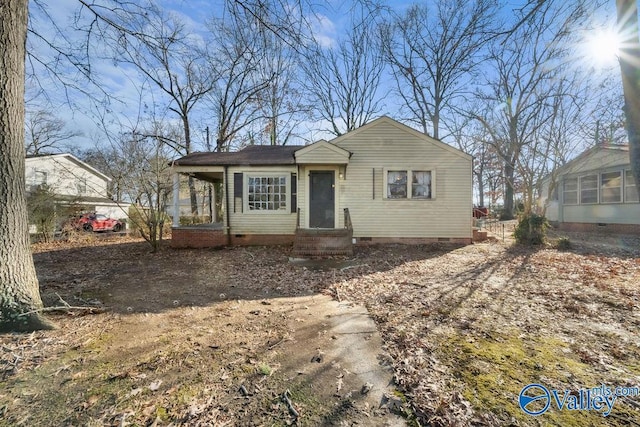 view of front of house