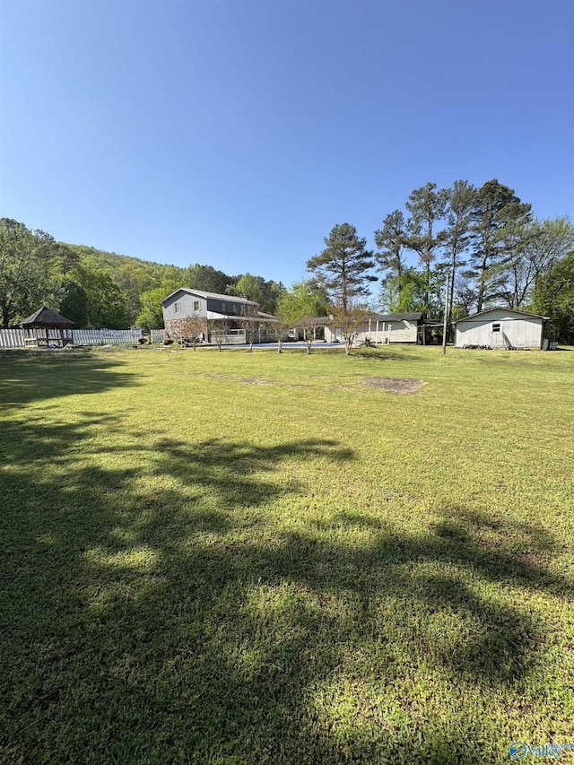 view of yard