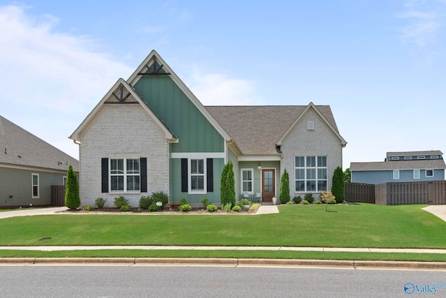 6320 Loring Loop NW, Huntsville, AL 35806 - craftsman inspired home with board and batten siding and brick siding
