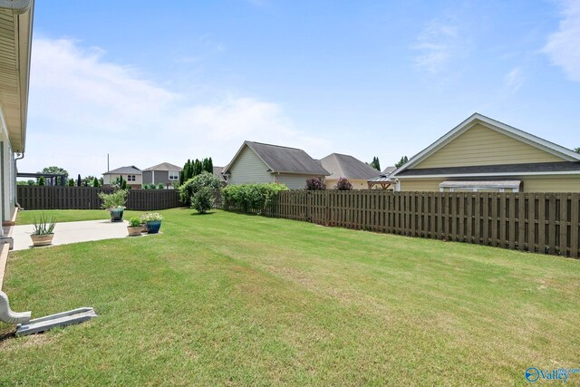 6320 Loring Loop NW, Huntsville, AL 35806 - fenced backyard featuring a patio